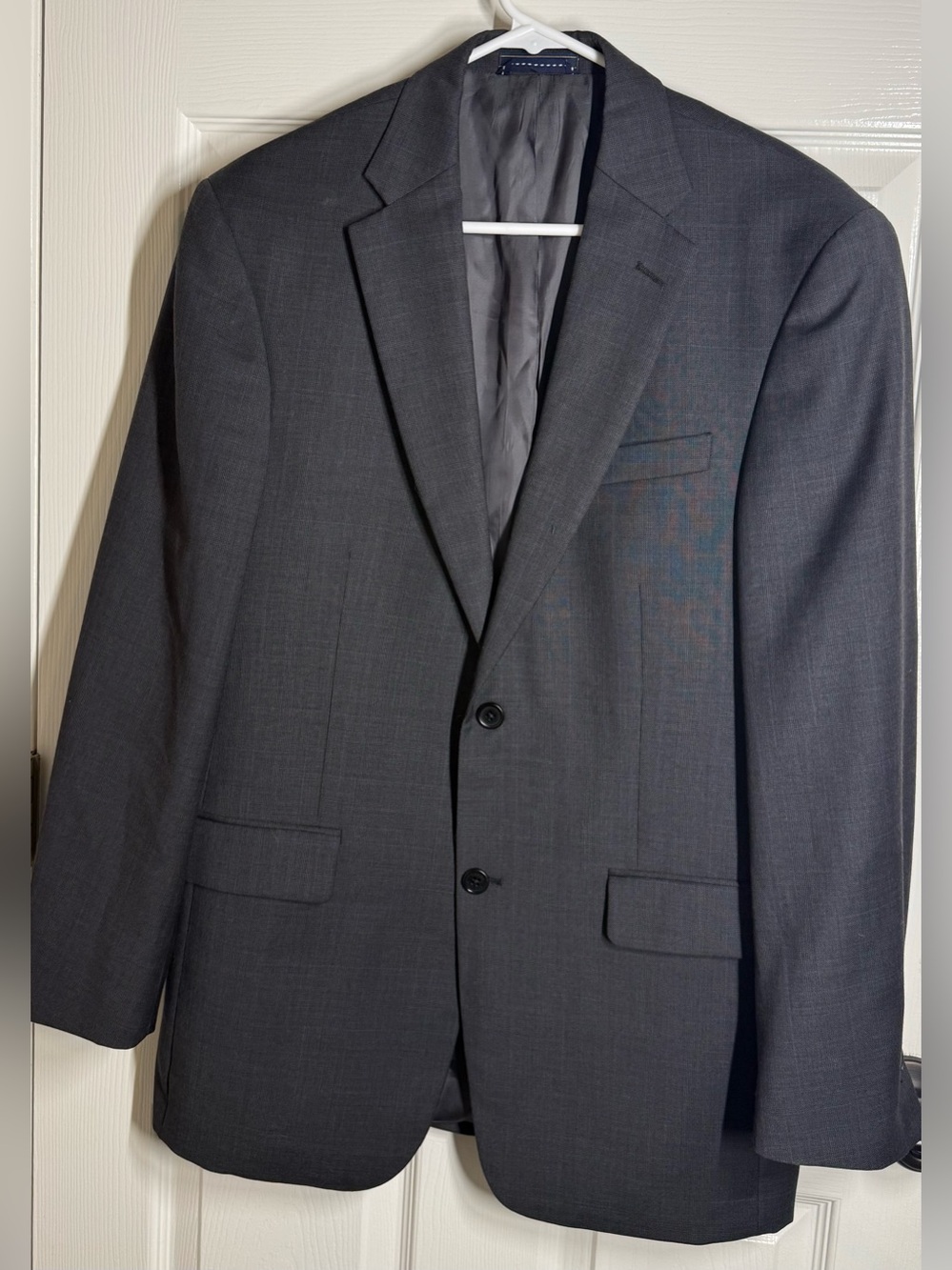 Men's Tommy Hilfiger Classic Two-Button Blazer - Charcoal Gray